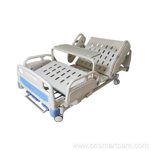 Manual three function hospital bed